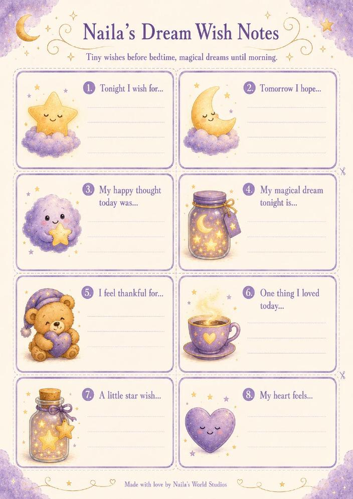 Dream Wish Notes — preview 2