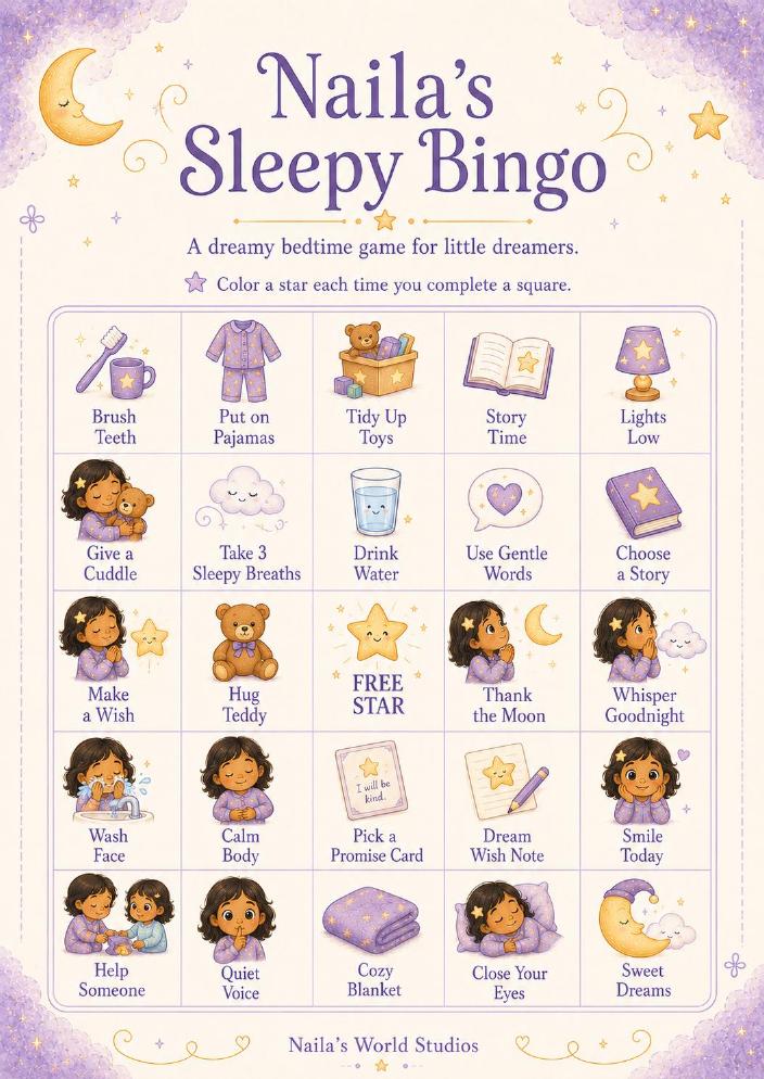 Naila's Sleepy Bingo — preview 2